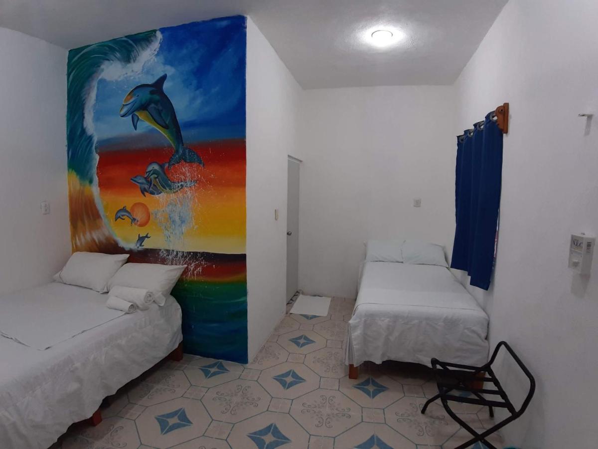 Habitaciones Chiquil Ha Río Lagartos Exteriör bild